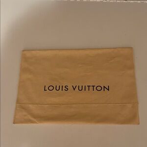 Louis Vuitton Tan Dust Bag
